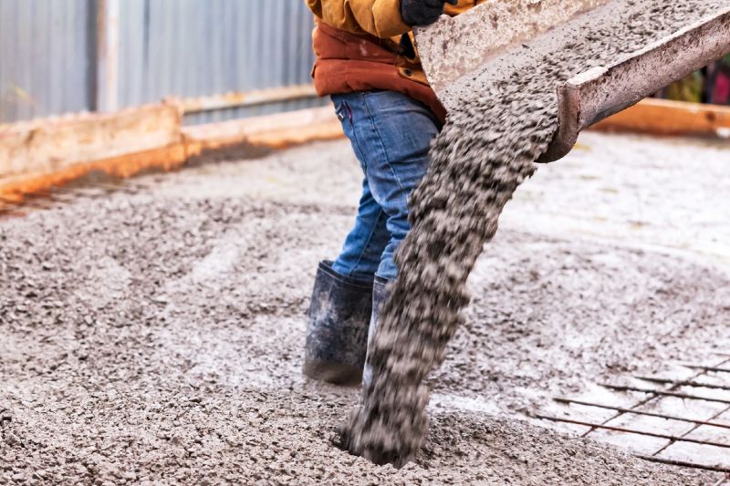 Cement Slab Pouring