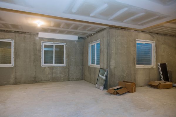Basement Concrete Installation in Beaumont