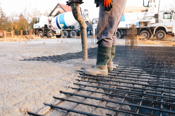 Poured Foundation Installation in Beaumont