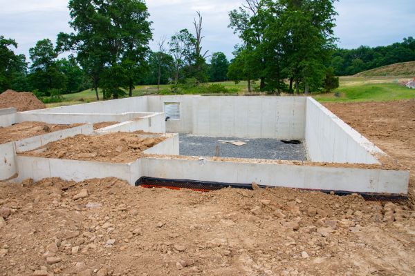 Basement Foundation Pouring in Beaumont
