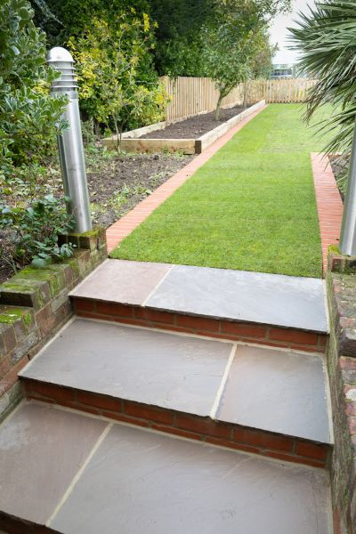 Backyard Steps Installation in Beaumont