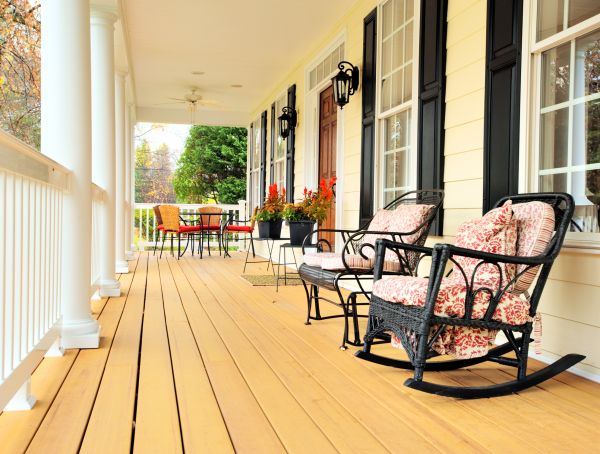 Front Porch Renovation in Beaumont