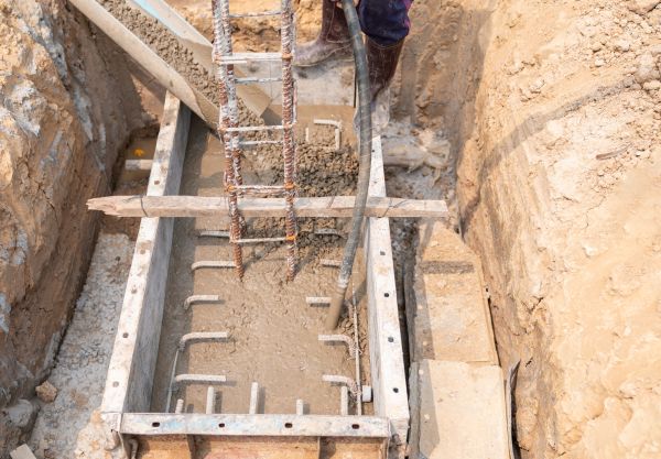 Cement Foundation Pouring in Beaumont