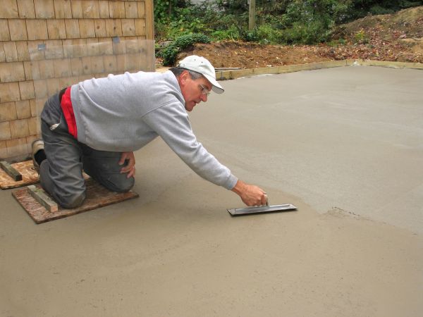 Porch Slab Installation in Beaumont