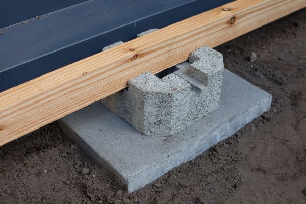 Deck Footing Construction in Beaumont