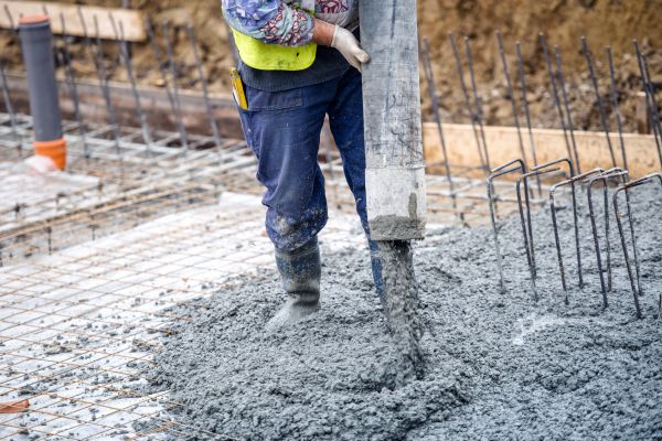 Cabin Foundation Pouring in Beaumont