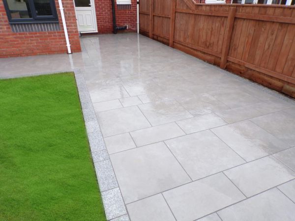 Patio Walkway Installation in Beaumont